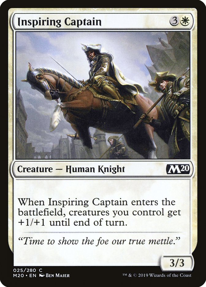 Inspiring Captain [Core Set 2020] | Empire Gaming NC