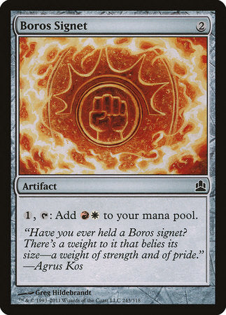 Boros Signet [Commander 2011] | Empire Gaming NC