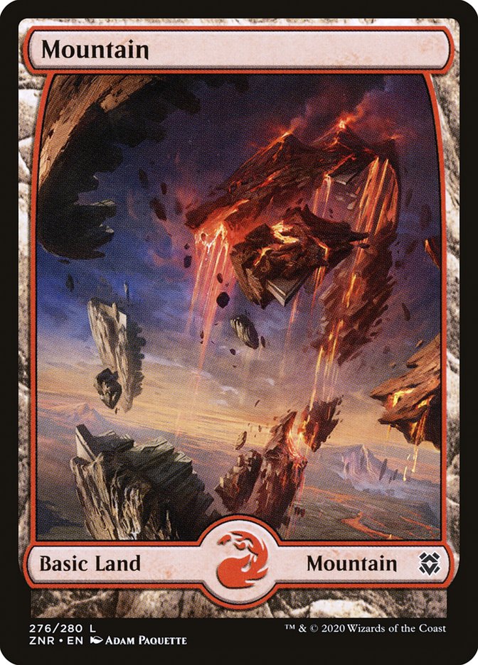 Mountain (276) [Zendikar Rising] | Empire Gaming NC