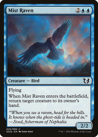 Mist Raven [Duel Decks: Blessed vs. Cursed] | Empire Gaming NC