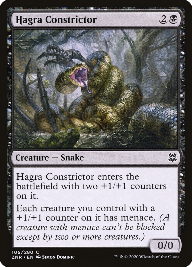 Hagra Constrictor [Zendikar Rising] | Empire Gaming NC