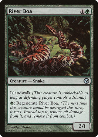 River Boa [Duels of the Planeswalkers] | Empire Gaming NC
