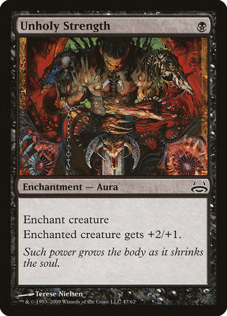 Unholy Strength [Duel Decks: Divine vs. Demonic] | Empire Gaming NC