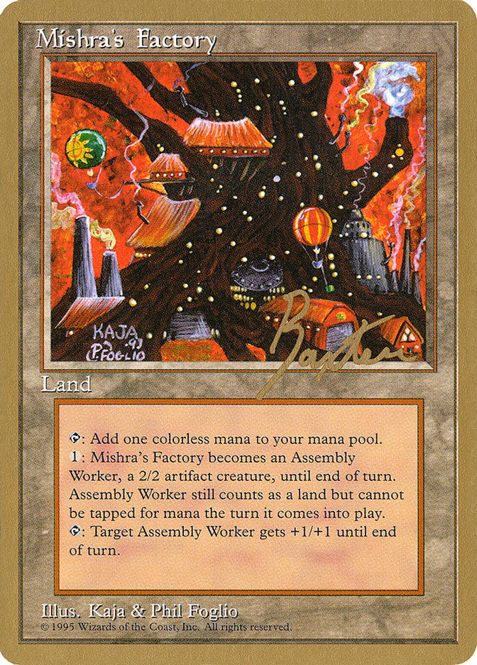 Mishra's Factory (George Baxter) [Pro Tour Collector Set] | Empire Gaming NC