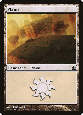 Plains (300) [Commander 2011] | Empire Gaming NC