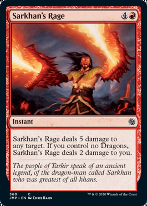 Sarkhan's Rage [Jumpstart] | Empire Gaming NC