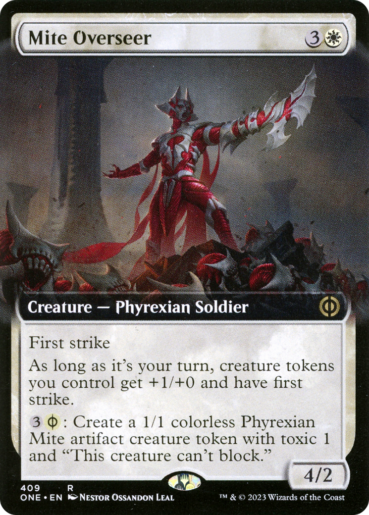 Mite Overseer (Extended Art) [Phyrexia: All Will Be One] | Empire Gaming NC