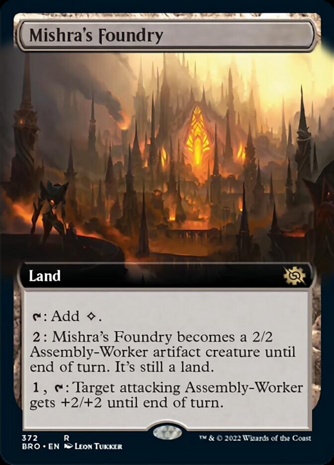 Mishra's Foundry (Extended Art) [The Brothers' War] | Empire Gaming NC