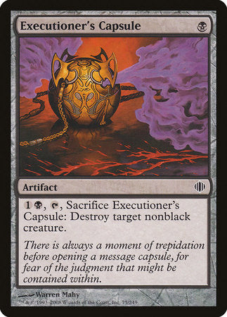 Executioner's Capsule [Shards of Alara] | Empire Gaming NC