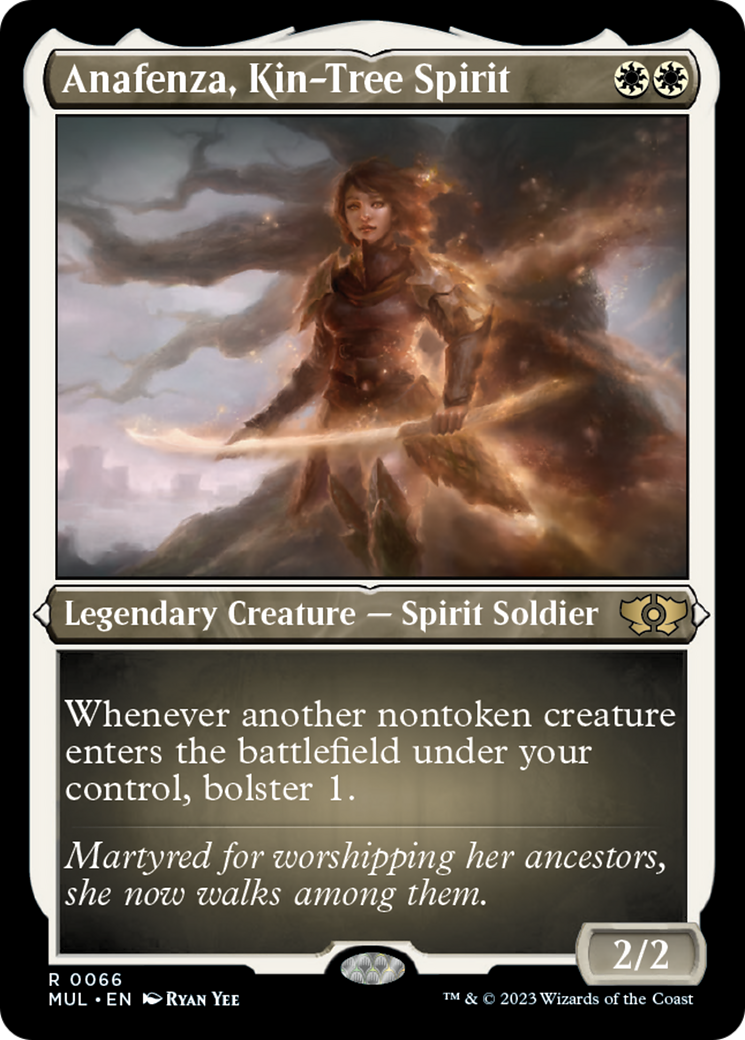 Anafenza, Kin-Tree Spirit (Foil Etched) [Multiverse Legends] | Empire Gaming NC