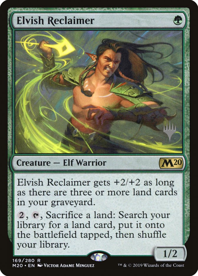 Elvish Reclaimer [Core Set 2020 Promos] | Empire Gaming NC