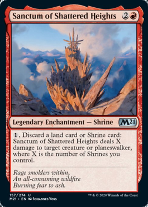 Sanctum of Shattered Heights [Core Set 2021] | Empire Gaming NC