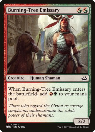 Burning-Tree Emissary [Modern Masters 2017] | Empire Gaming NC