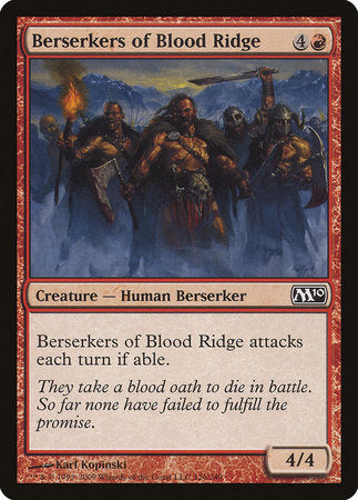 Berserkers of Blood Ridge [Magic 2010] | Empire Gaming NC