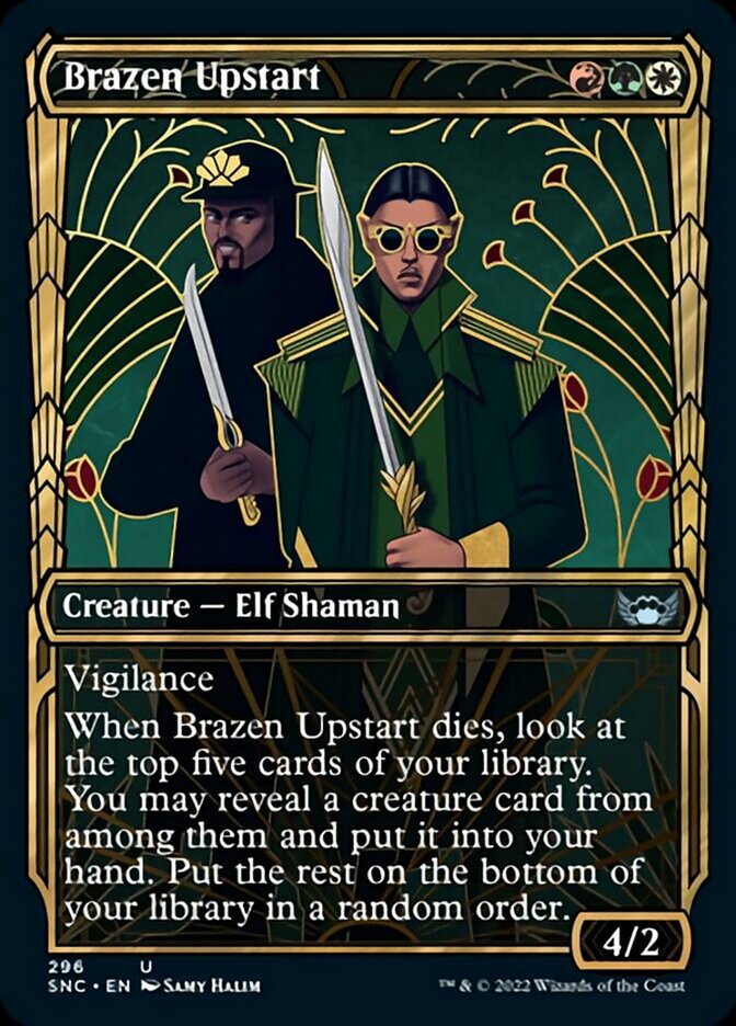 Brazen Upstart (Showcase Golden Age) [Streets of New Capenna] | Empire Gaming NC