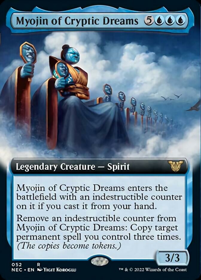 Myojin of Cryptic Dreams (Extended) [Kamigawa: Neon Dynasty Commander] | Empire Gaming NC