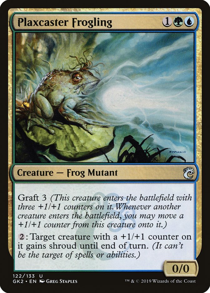 Plaxcaster Frogling [Ravnica Allegiance Guild Kit] | Empire Gaming NC