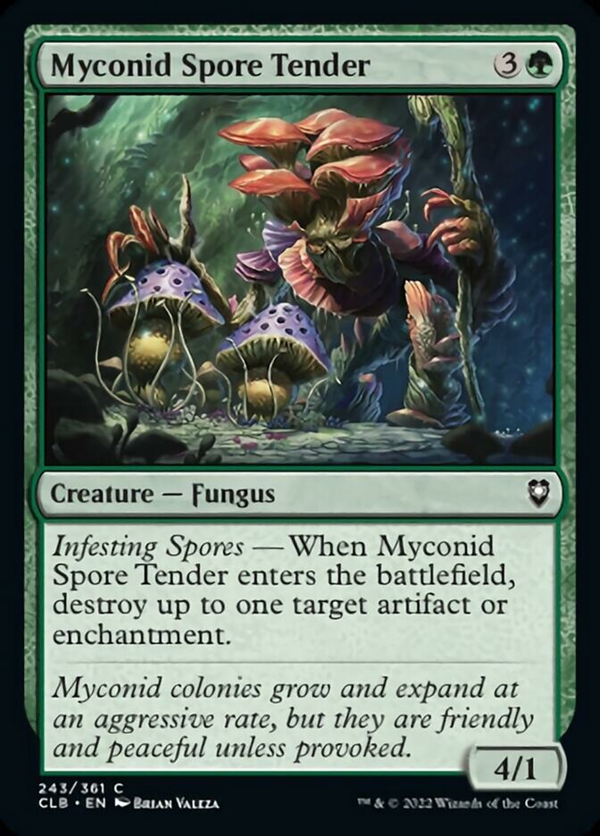 Myconid Spore Tender [Commander Legends: Battle for Baldur's Gate] | Empire Gaming NC