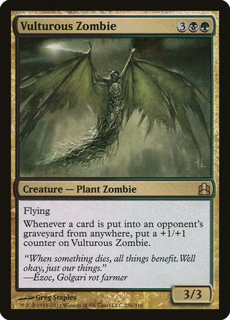 Vulturous Zombie [Commander 2011] | Empire Gaming NC