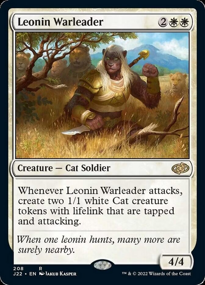 Leonin Warleader [Jumpstart 2022] | Empire Gaming NC