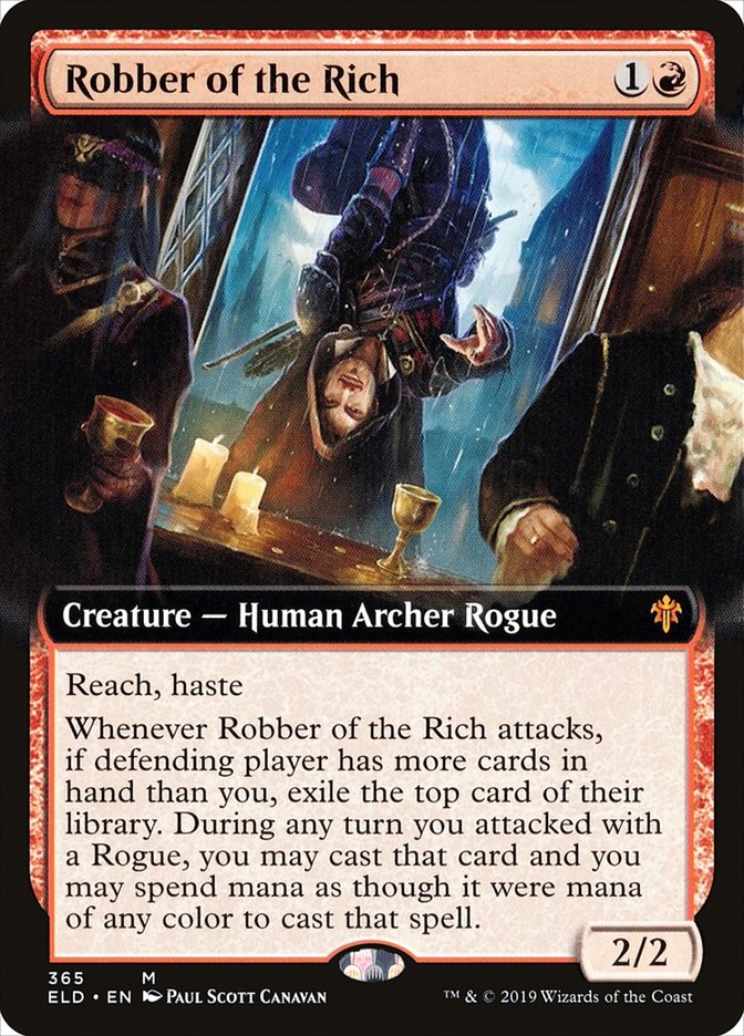 Robber of the Rich (Extended Art) [Throne of Eldraine] | Empire Gaming NC