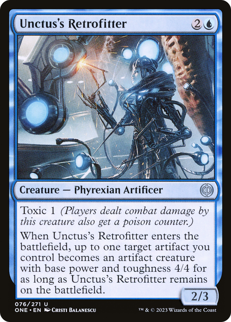 Unctus's Retrofitter [Phyrexia: All Will Be One] | Empire Gaming NC