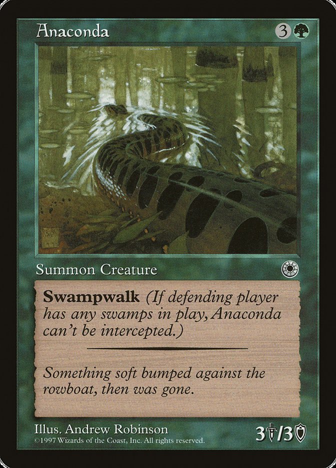 Anaconda (With Flavor Text) [Portal] | Empire Gaming NC