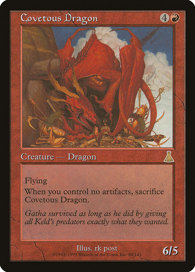 Covetous Dragon [Urza's Destiny] | Empire Gaming NC