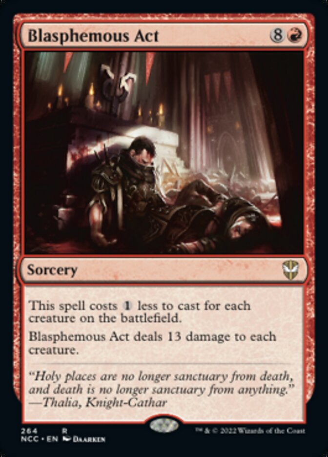 Blasphemous Act [Streets of New Capenna Commander] | Empire Gaming NC