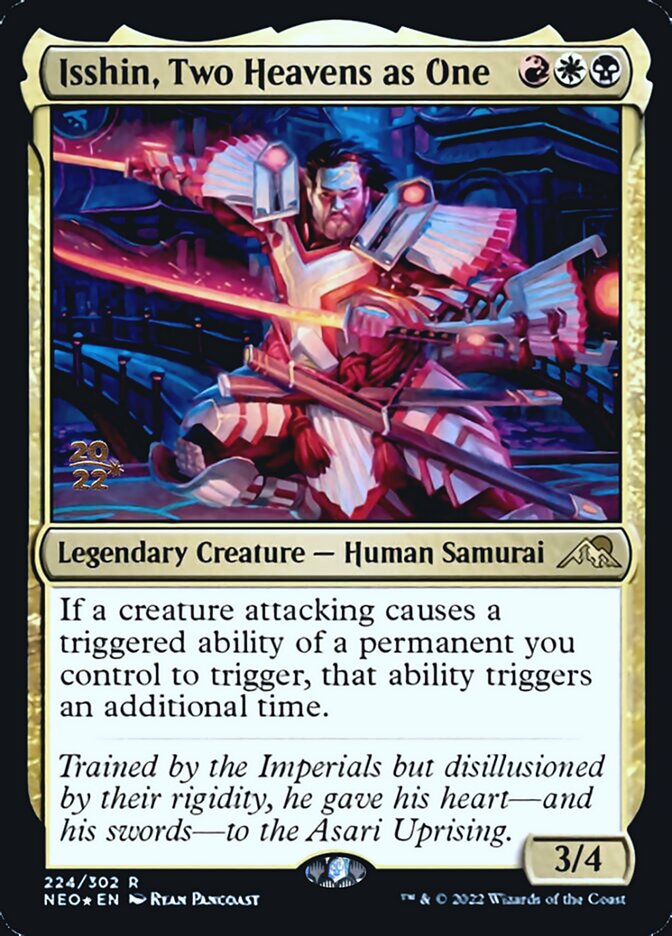 Isshin, Two Heavens as One [Kamigawa: Neon Dynasty Prerelease Promos] | Empire Gaming NC