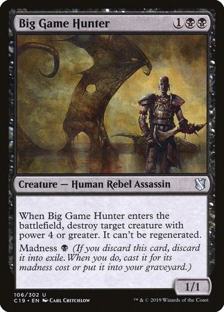 Big Game Hunter [Commander 2019] | Empire Gaming NC