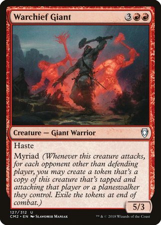 Warchief Giant [Commander Anthology Volume II] | Empire Gaming NC