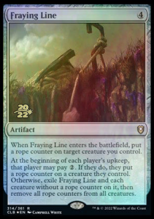 Fraying Line [Commander Legends: Battle for Baldur's Gate Prerelease Promos] | Empire Gaming NC