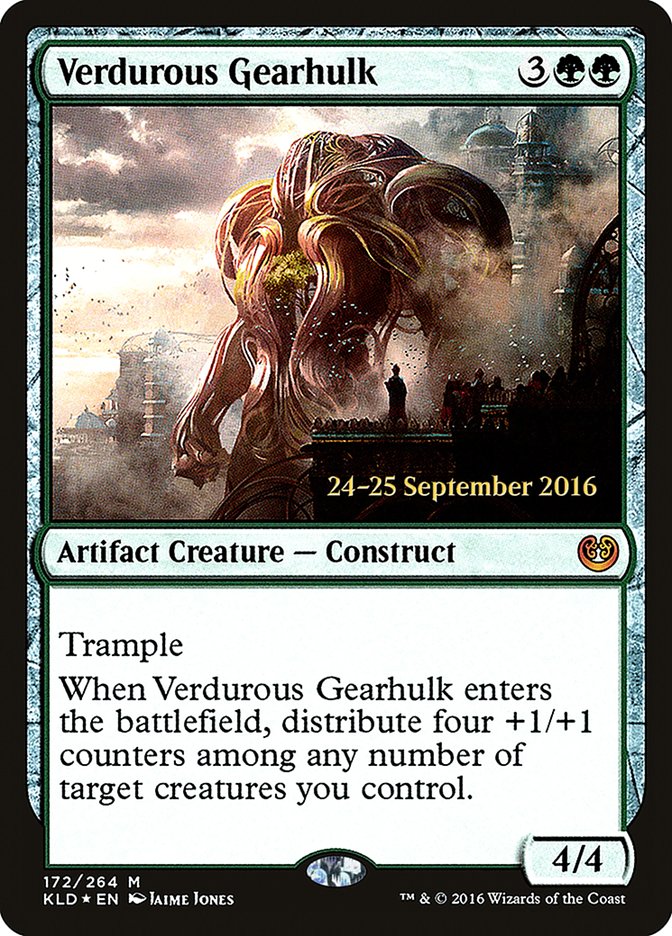 Verdurous Gearhulk [Kaladesh Promos] | Empire Gaming NC