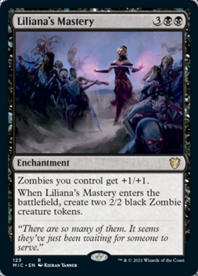 Liliana's Mastery [Innistrad: Midnight Hunt Commander] | Empire Gaming NC