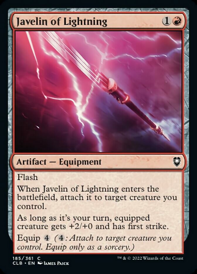 Javelin of Lightning [Commander Legends: Battle for Baldur's Gate] | Empire Gaming NC