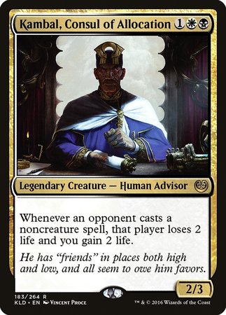 Kambal, Consul of Allocation [Kaladesh] | Empire Gaming NC