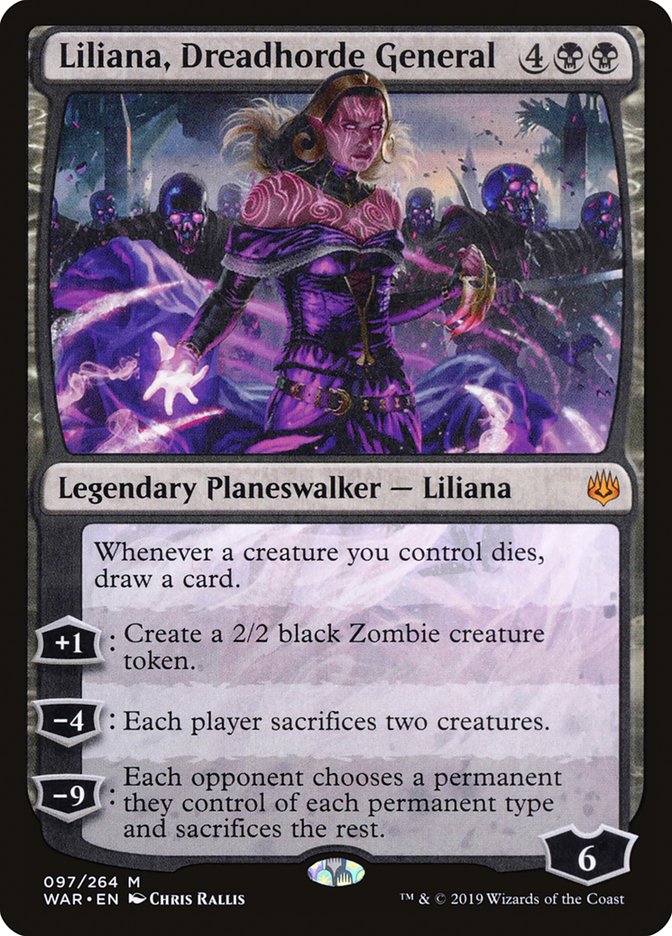 Liliana, Dreadhorde General [War of the Spark] | Empire Gaming NC