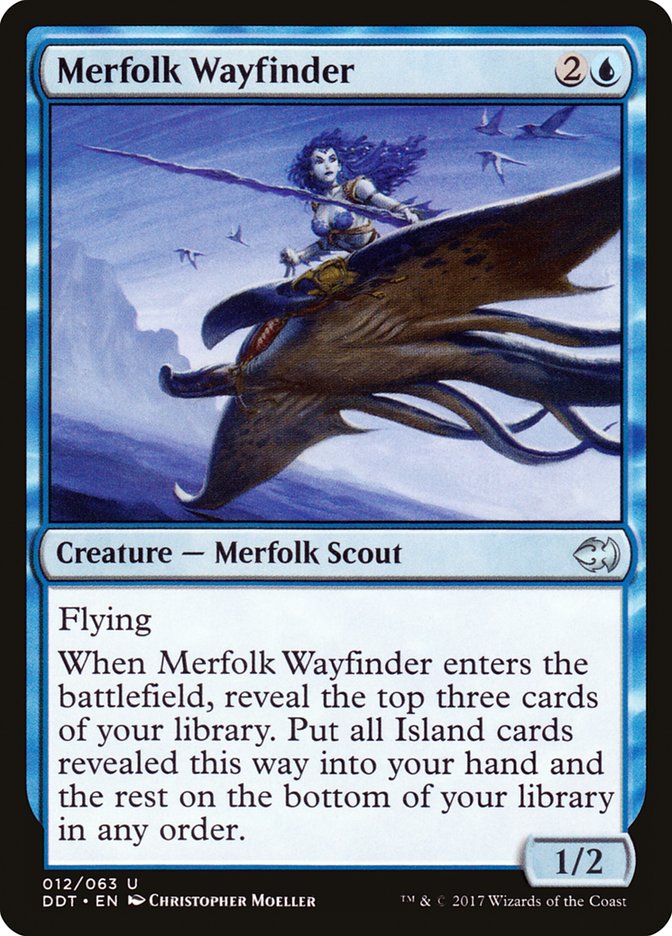 Merfolk Wayfinder [Duel Decks: Merfolk vs. Goblins] | Empire Gaming NC