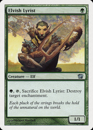 Elvish Lyrist [Eighth Edition] | Empire Gaming NC