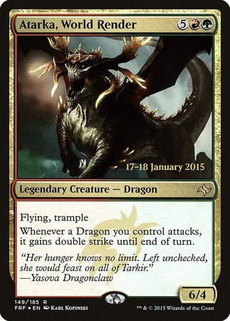 Atarka, World Render [Fate Reforged Promos] | Empire Gaming NC