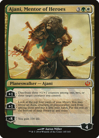 Ajani, Mentor of Heroes [Journey into Nyx] | Empire Gaming NC