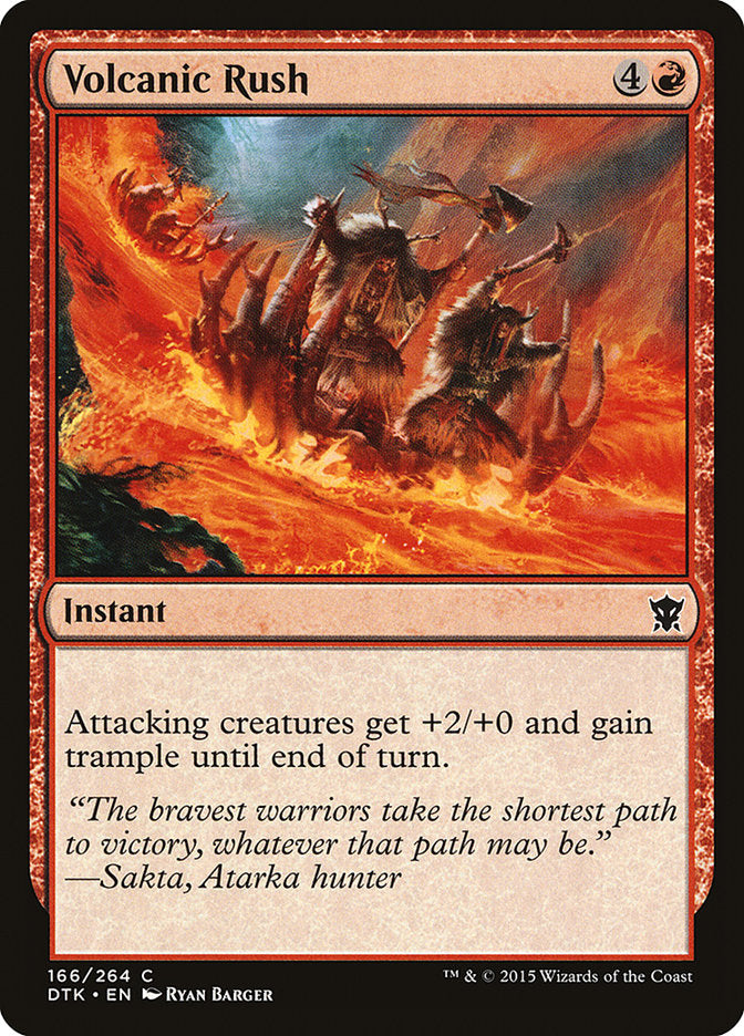 Volcanic Rush [Dragons of Tarkir] | Empire Gaming NC