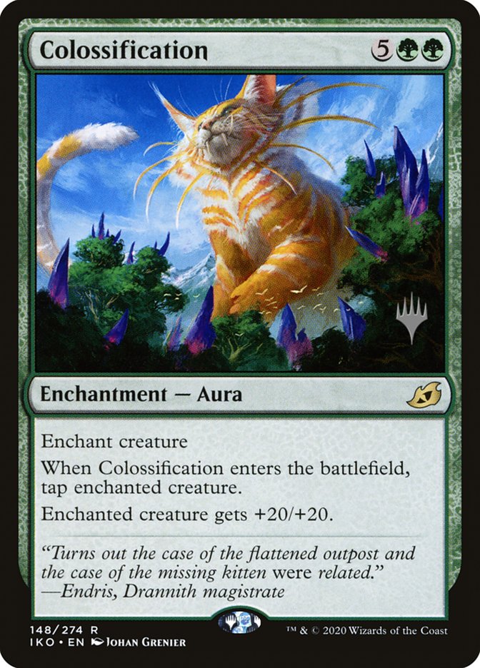 Colossification (Promo Pack) [Ikoria: Lair of Behemoths Promos] | Empire Gaming NC