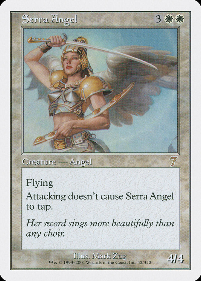 Serra Angel [Seventh Edition] | Empire Gaming NC