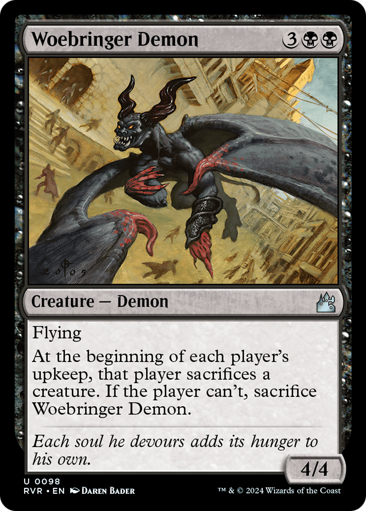 Woebringer Demon [Ravnica Remastered] | Empire Gaming NC