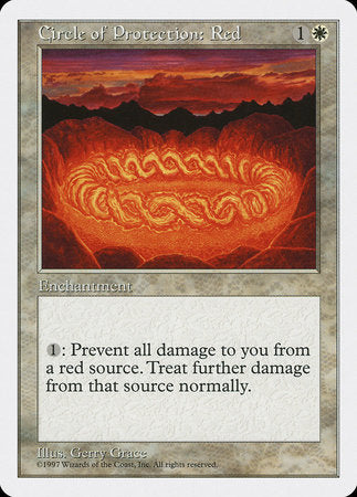 Circle of Protection: Red [Fifth Edition] | Empire Gaming NC