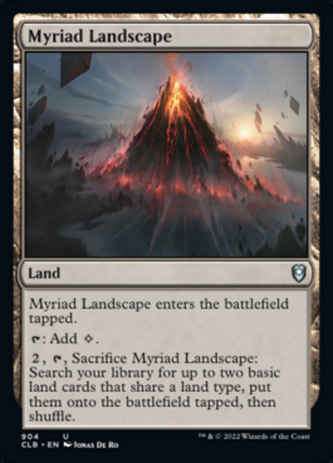 Myriad Landscape [Commander Legends: Battle for Baldur's Gate] | Empire Gaming NC