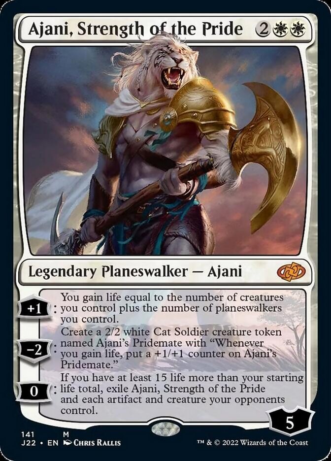 Ajani, Strength of the Pride [Jumpstart 2022] | Empire Gaming NC