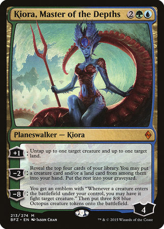 Kiora, Master of the Depths [Battle for Zendikar] | Empire Gaming NC